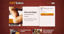 Desktop Screenshot of gaybottom.net